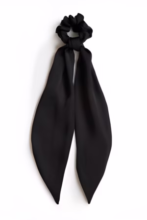 Silk hair scrunchies – smooth and gentle ponytail holders