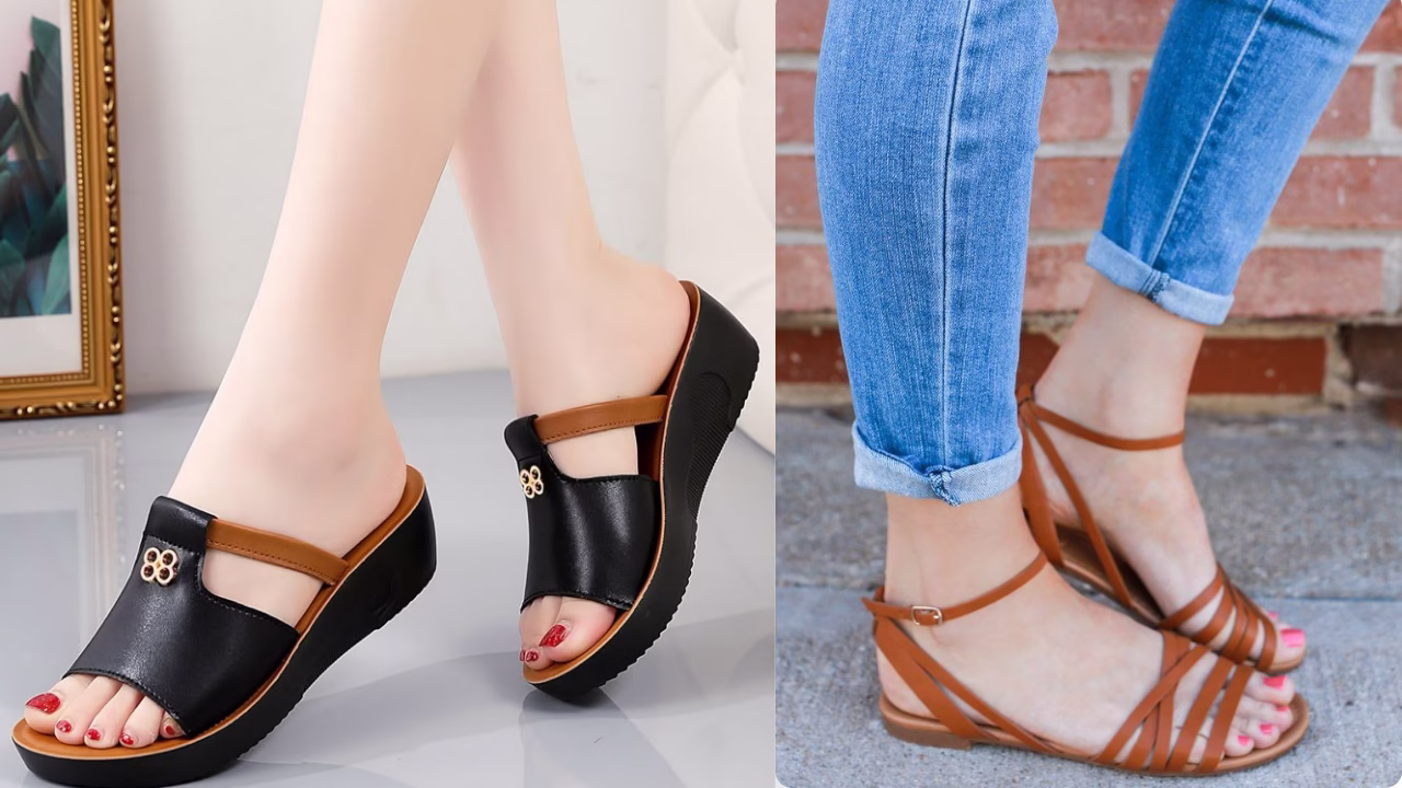 Premium handmade leather sandals for men and women in stylish designs.