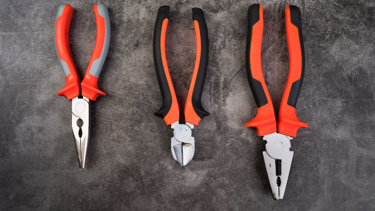 Premium hand tools set with screwdrivers, pliers, wrenches, and hammers for home and professional use