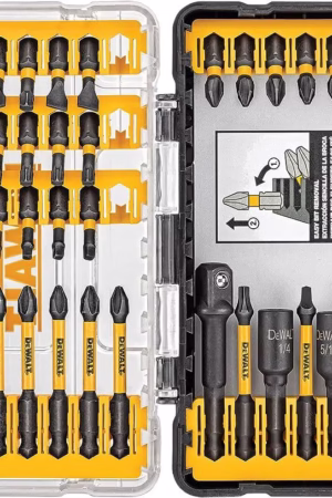 Durable cordless power tool set including drill, driver, saw, grinder, and accessories