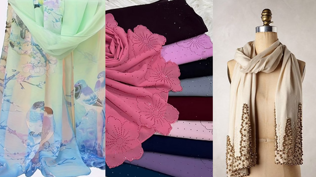 “Affordable cotton printed hijab for casual everyday wear”