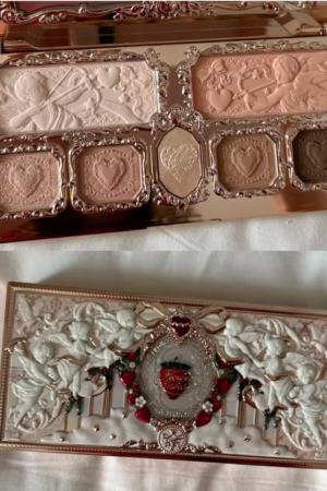 Vibrant eyeshadow palette with multiple shades for bold and natural looks